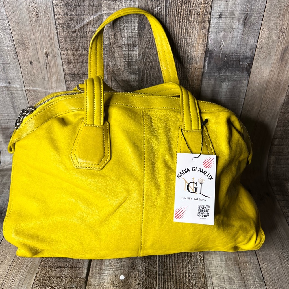 Finn Esker Yellow Women's shoulder Crossbody Bag - Picture 4 of 16